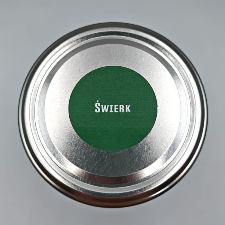 ŚWIERK – Bardzo duża świeca sojowa w słoiku