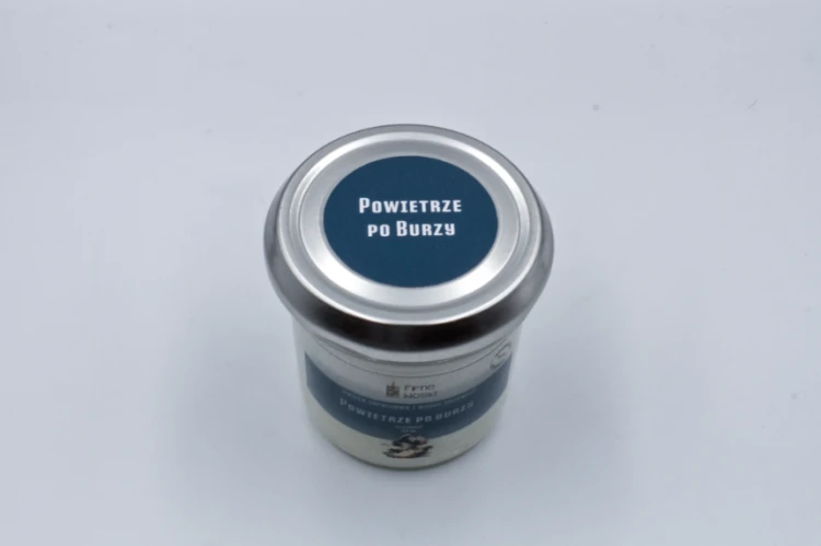 POWIETRZE PO BURZY – Średnia świeca sojowa w słoiku