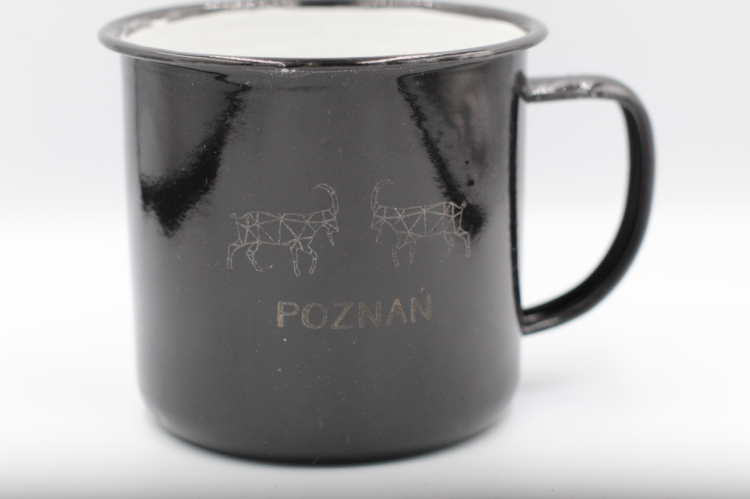 Poznań – kubek emaliowany