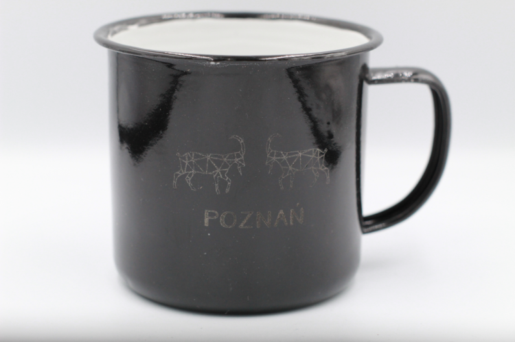 Poznań – kubek emaliowany