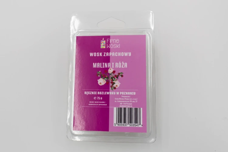 Wosk zapachowy - malina i róża