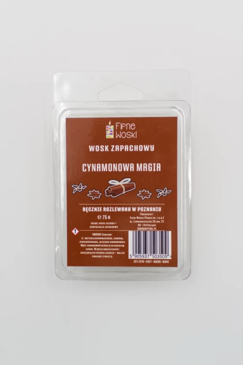 Wosk zapachowy - cynamonowa magia