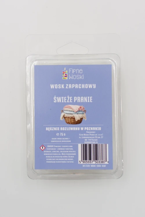 wosk zapachowy - świeże pranie