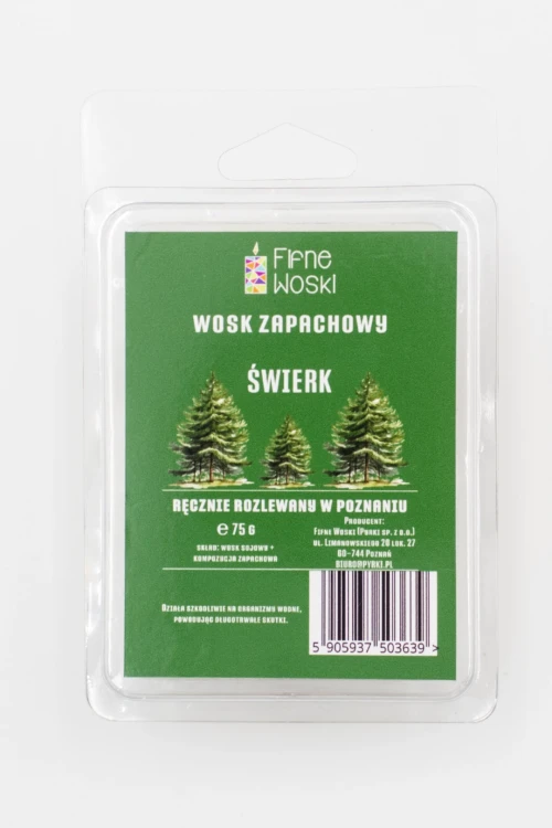 Wosk zapachowy - świerk