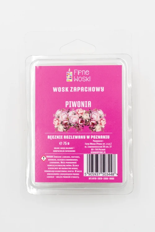 wosk zapachowy - piwonia