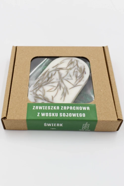 zawieszka zapachowa - tabliczka florencka - świerk