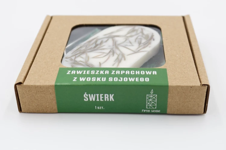 zawieszka zapachowa - tabliczka florencka - świerk