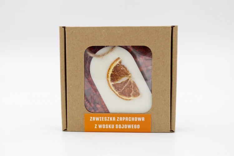 zawieszka zapachowa - tabliczka florencka - pomarańcza - 1 szt.