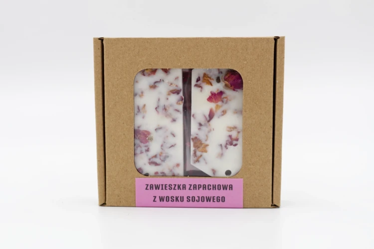 zawieszki zapachowe - tabliczki florenckie - róża x2.0 poziom.webp
