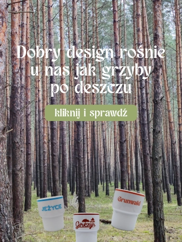 obrazek przedstawia kubeczki dzielnicowe marki Fifne Klunkry rosnące na drzewach 